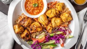 KabobGardenAfghanKitchen chickenTikkaPlate transformed